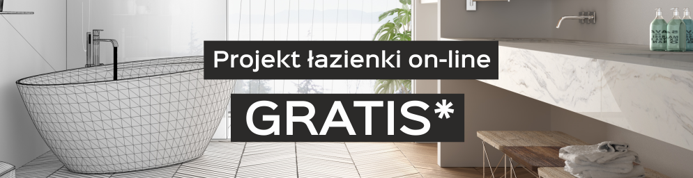 Banner projekt łazienki online