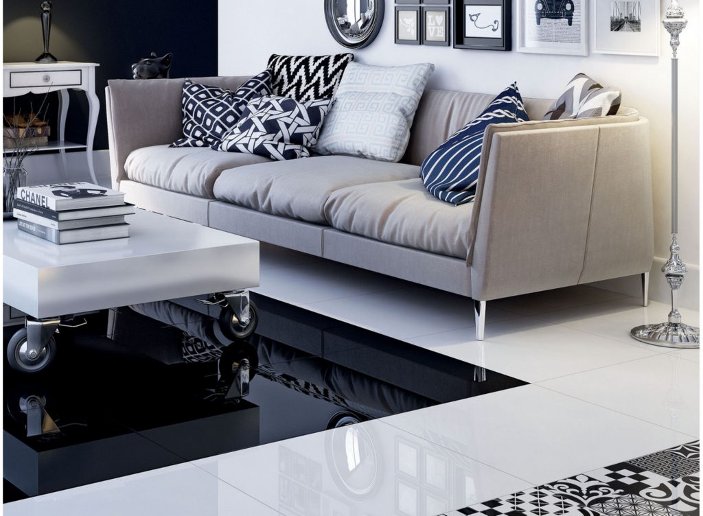 gres super white polerowany