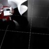 gres SUPER BLACK POLER 60x60 CZARNY WYSOKI POŁYSK
