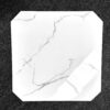 płytki oktagonalne CARRARA WHITE AMIRA 60x60
