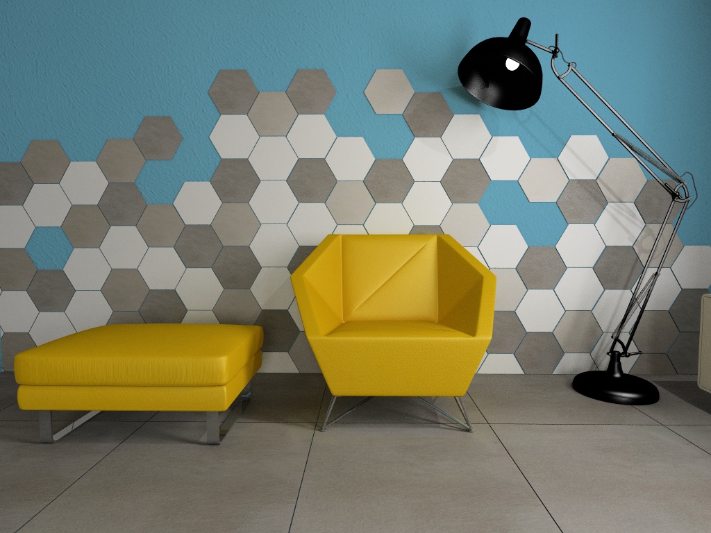 płytki heksagonalne