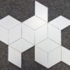 płytki ROMBUS WHITE MAT 24x14 glazura