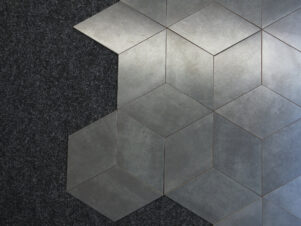 płytki romby ROMBUS S-LINE GREY 27x15,5 szary