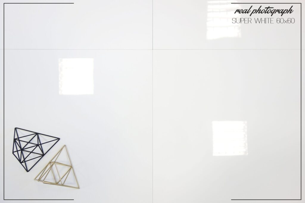 płytki białe polerowane