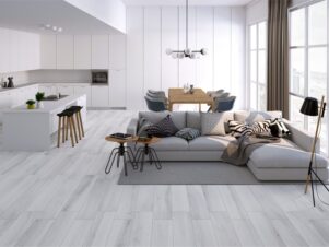 płytki drewnopodobne białe 120x20 LIVERPOOL SNOW