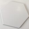płytki heksagonalne białe HEXON SOLID WHITE MAT 25x28
