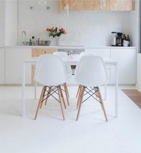 gres szkliwiony biały