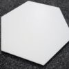 płytki heksagonalne BESTILE białe TOSCANA BLANCO 25x28