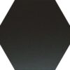 płytki heksagonalne czarne SOLID NEGRO 25x28