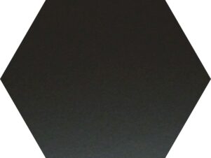 płytki heksagonalne czarne SOLID NEGRO 25x28