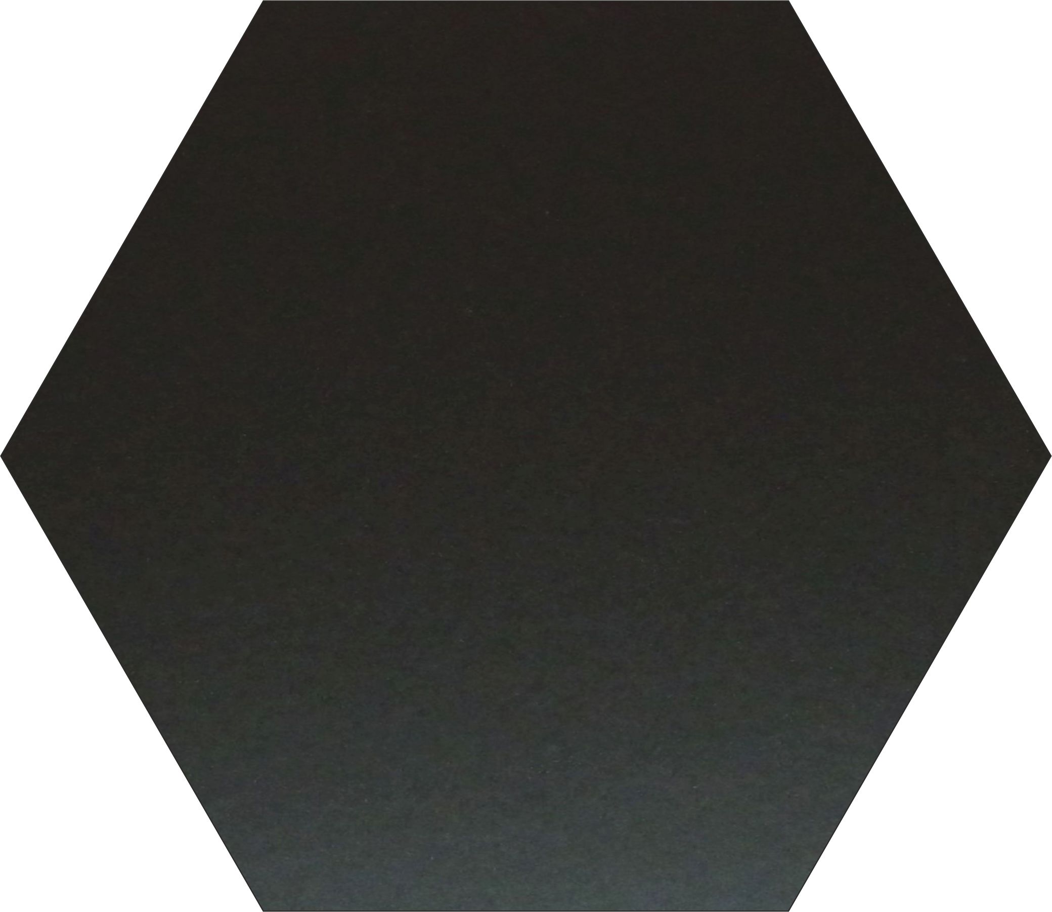 płytki heksagonalne czarne SOLID NEGRO 25x28