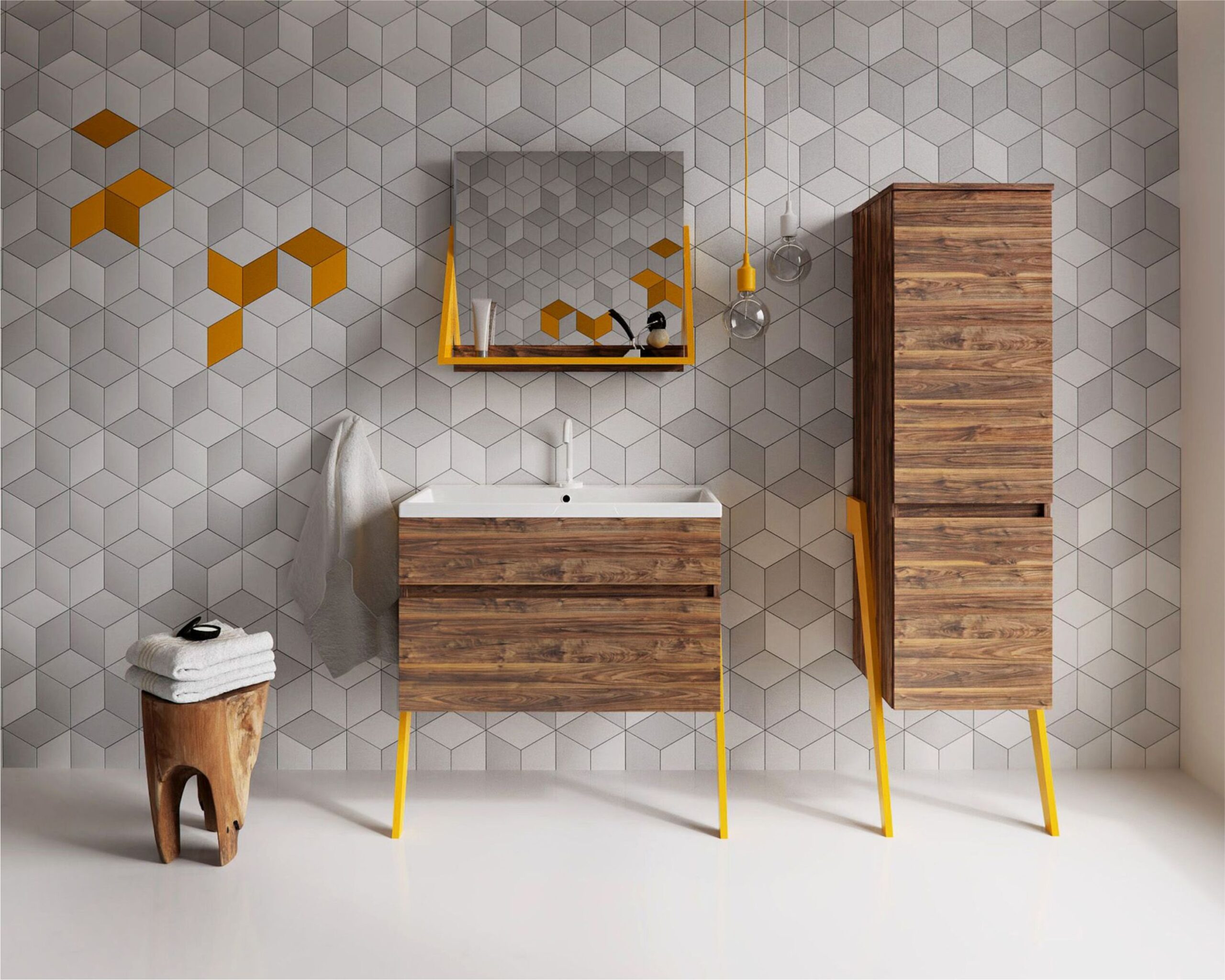 płytki ROMBUS MADOX BLANCO 1 27x15,5