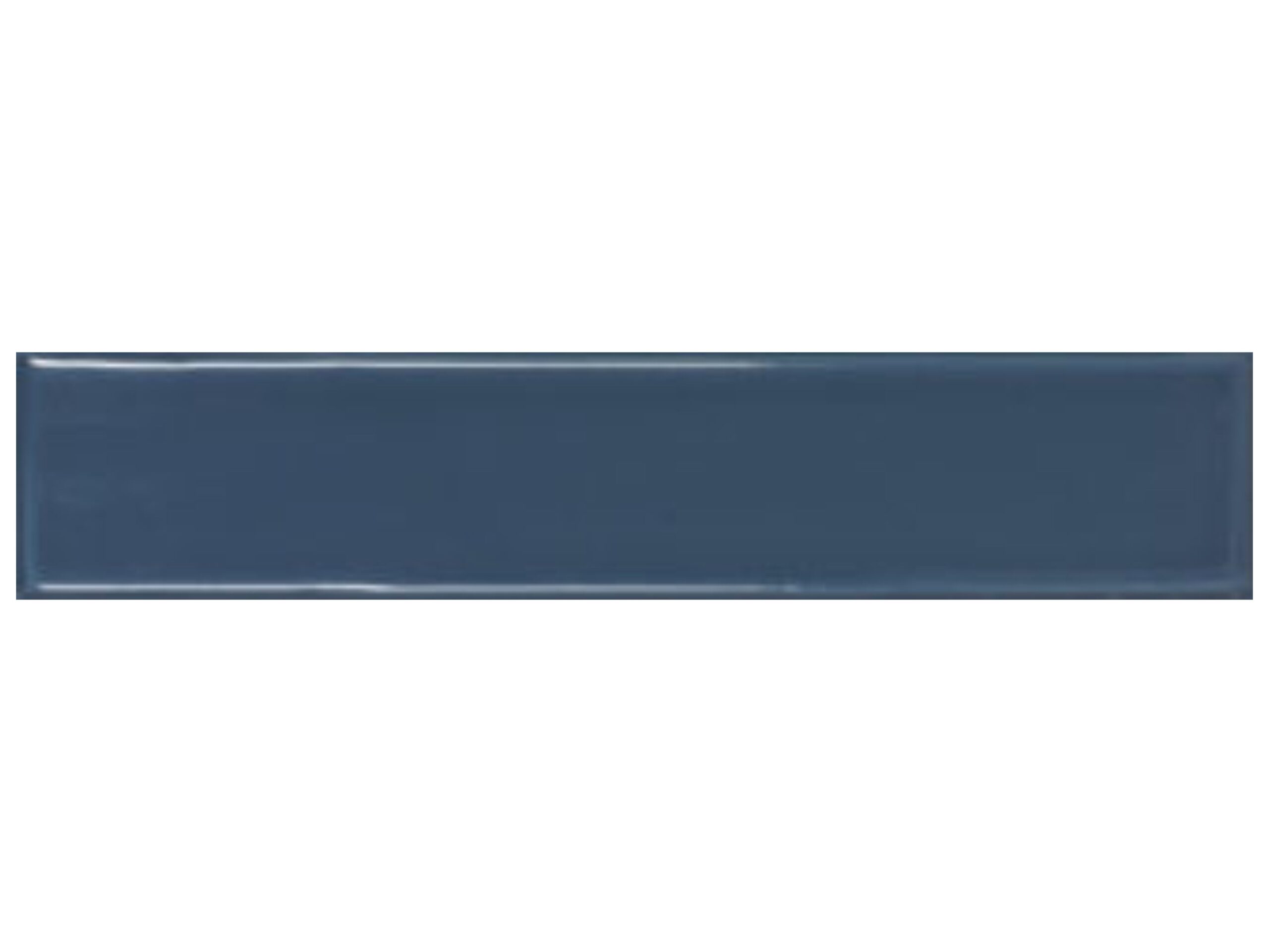 GLAZURA FARROW GRANATOWA NAVY BLUE CEGIEŁKA 25x5cm JODEŁKA