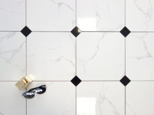 gres oktagonalny CARRARA WHITE AMIRA 30x30 POLER