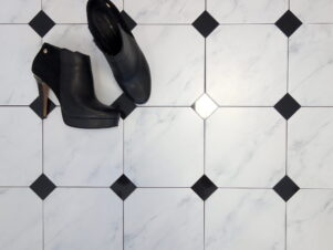 EQUIPE OKTAGON MARMOL BLANCO MAT 20x20