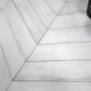 płytki CHEVRON ALPINE WHITE  40x8