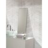 płytki CHEVRON ALPINE WHITE  40x8