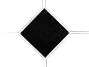 EQUIPE TACO NEGRO BRILLO 4,6x4,6 KOSTKA PODŁOGOWA POŁYSK