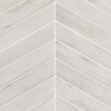 płytki CHEVRON ALPINE WHITE  40x8