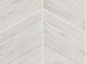 płytki CHEVRON ALPINE WHITE 40x8