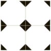 płytki patchwork oktagonalne OXFORD NEGRO 33,3x33x3 gat.1