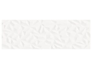 glazura biała 3D BLANCO FUTURE MATE rekt 120x40cm gat.I
