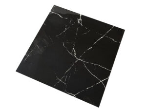 płytki imitujące czarny marmur ALASKA BLACK poler 60x60
