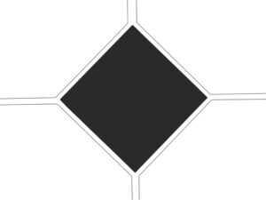 TACO NEGRO 6,7x6,7 KOSTKA PODŁOGOWA MAT