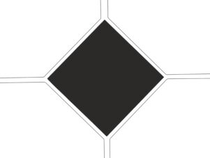 TACO NEGRO 6,7x6,7 KOSTKA PODŁOGOWA MAT