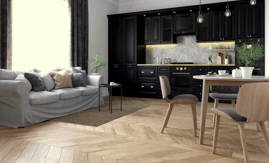 PŁYTKI CHEVRON DĄB