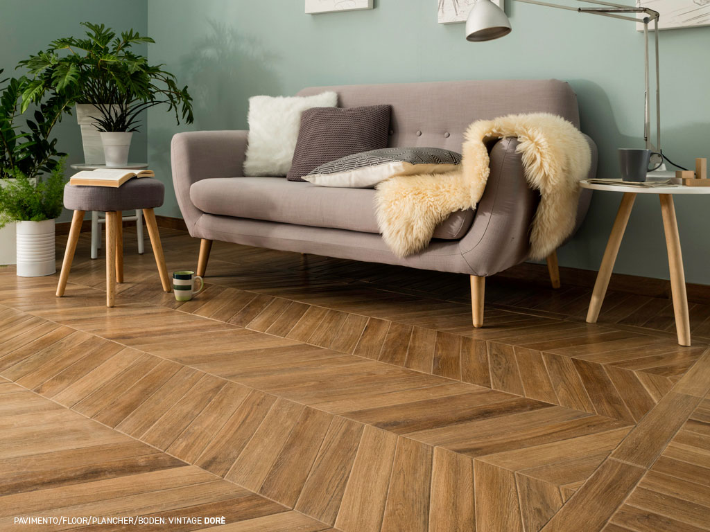 płytki CHEVRON VINTAGE DORE 41x7,5