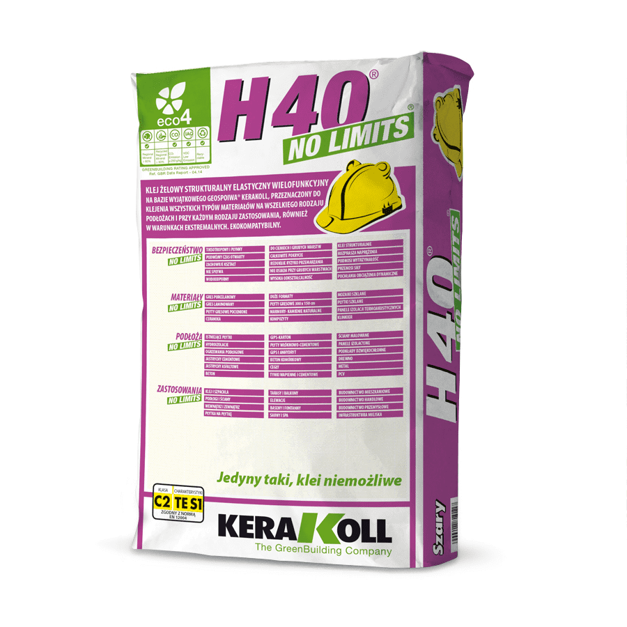 klej do płytek elastyczny H40 KERAKOLL