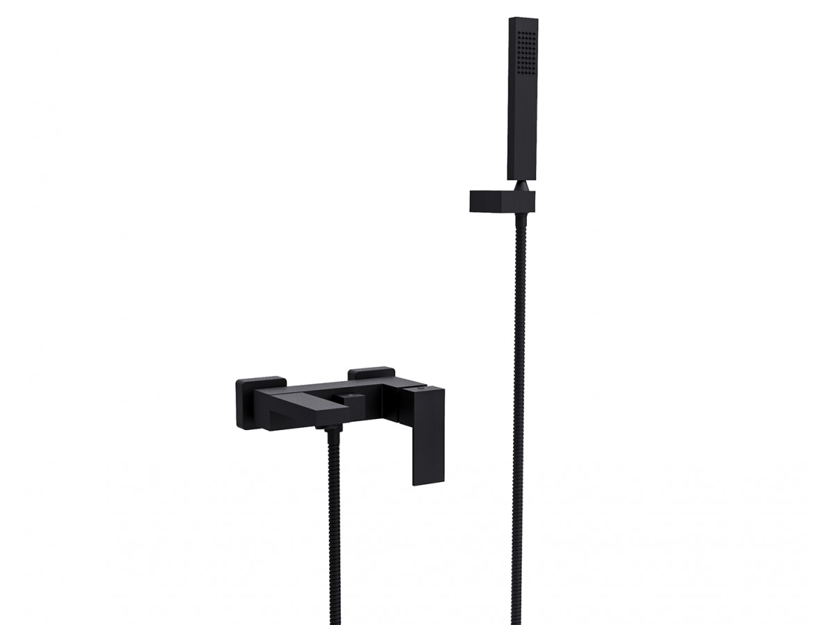 BESCO bateria wannowa MODERN VARIUM czarny matt