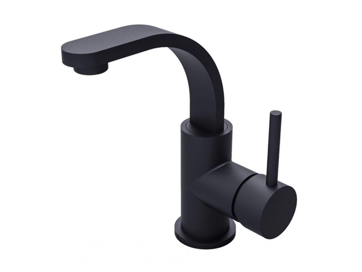 BESCO bateria umywalkowa DECCO II czarny matt