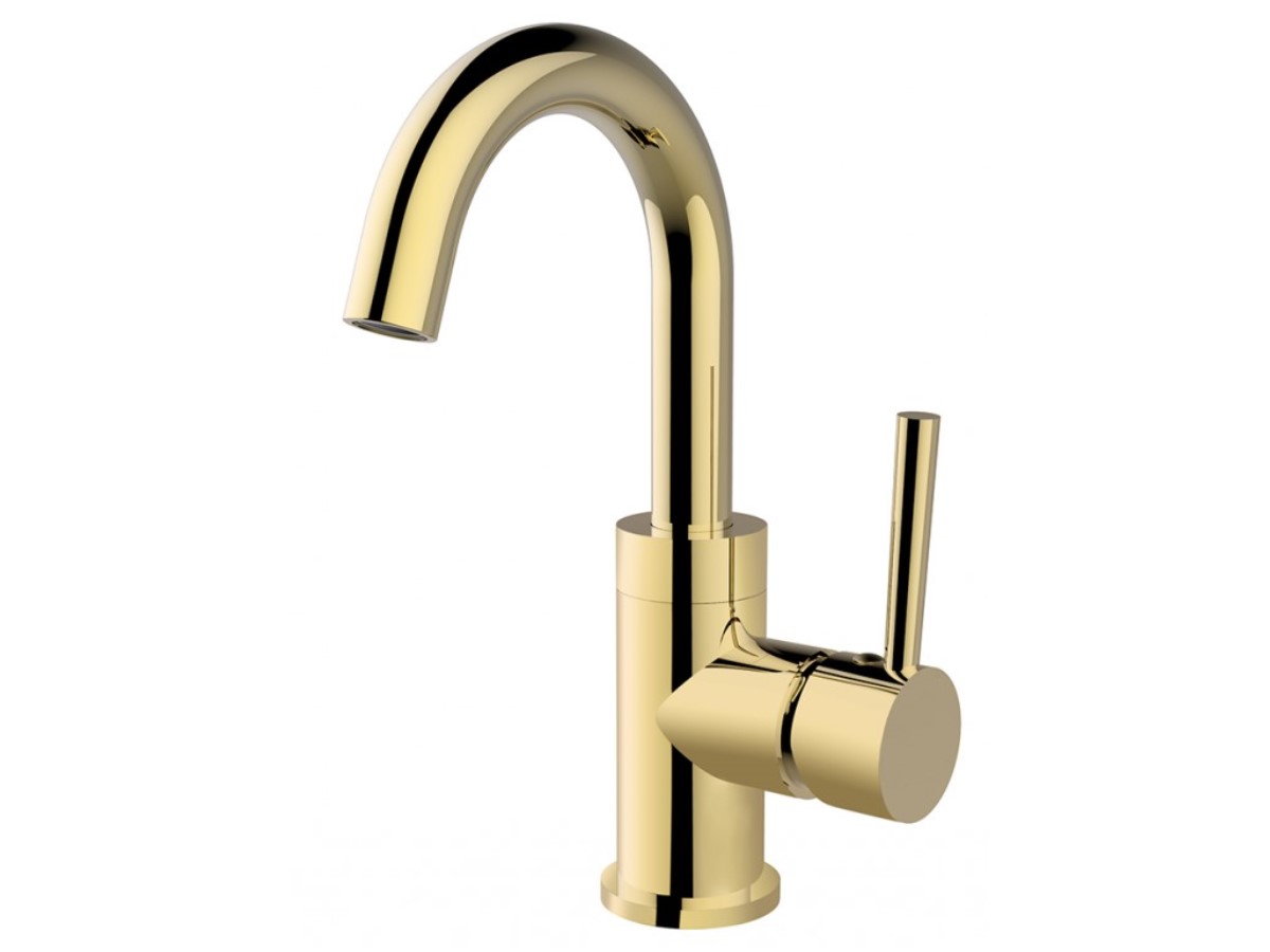 BESCO bateria umywalkowa ILLUSION II złota