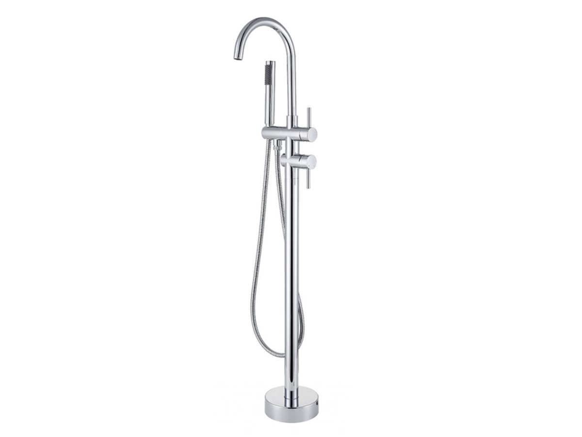 BESCO bateria wannowa wolnostojąca ILLUSION I chrom