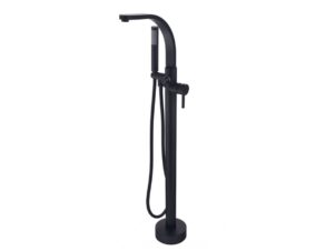 BESCO bateria wannowa wolnostojąca DECCO II czarny matt