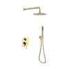 BESCO zestaw prysznicowy DECCO ILLUSION I złoty