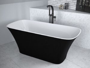 wanna wolnostojąca BESCO ASSOS S-Line B&W 160