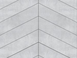 płytki CHEVRON S-LINE  LIGHT GREY 38,5x7,5