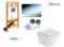 ZESTAW 5w1 Miska SOFI + Stelaż WC JOMO przycisk CHROM