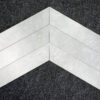 płytki CHEVRON GROUND PERLA 38,5x7,5