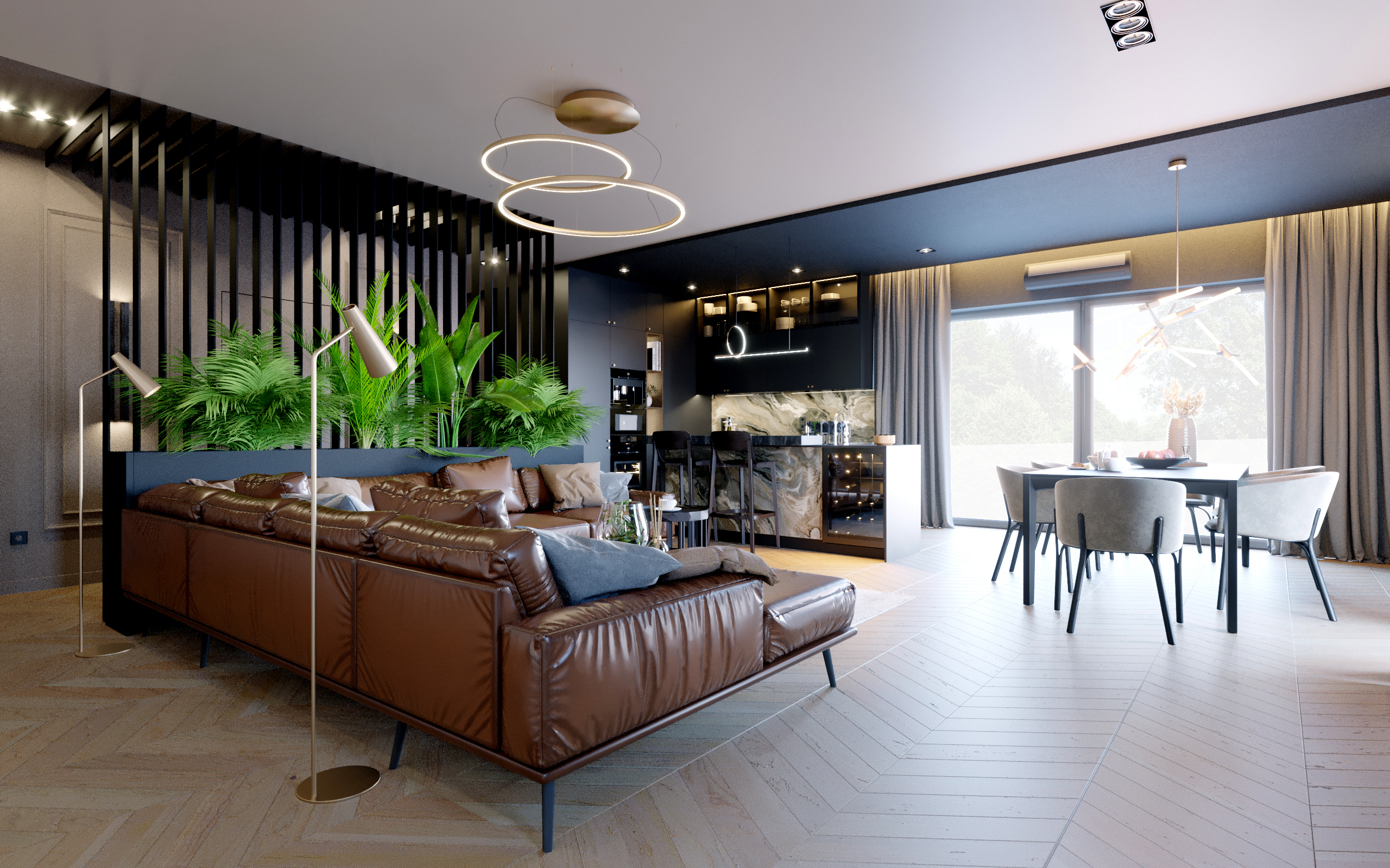 PŁYTKI CHEVRON DĄB