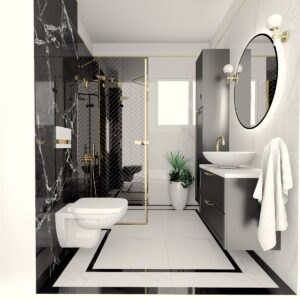 płytki imitujące marmur