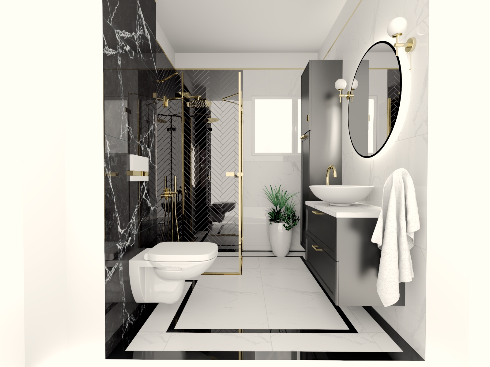 płytki imitujące marmur