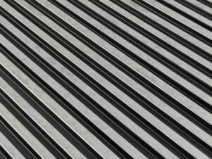 lamela ścienna srebrna ASTI 12,2x270