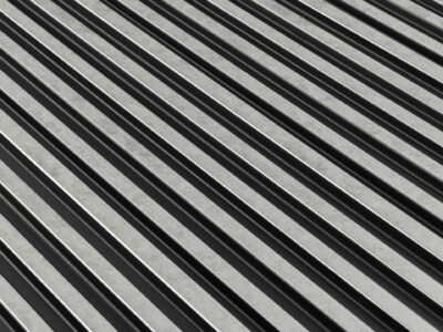 lamela ścienna srebrna ASTI 12,2x270