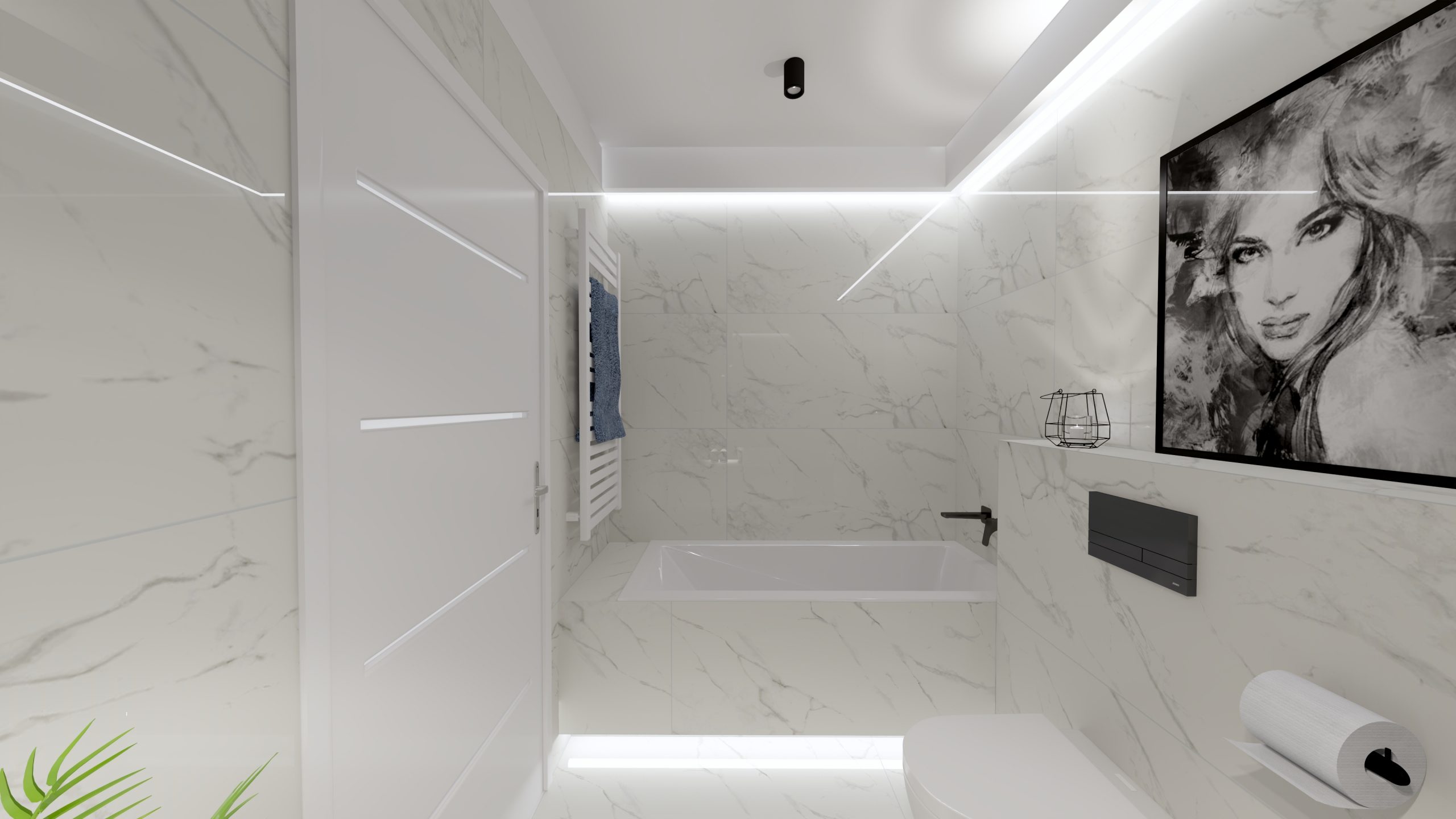 glazura stromboli płytki marmur biały