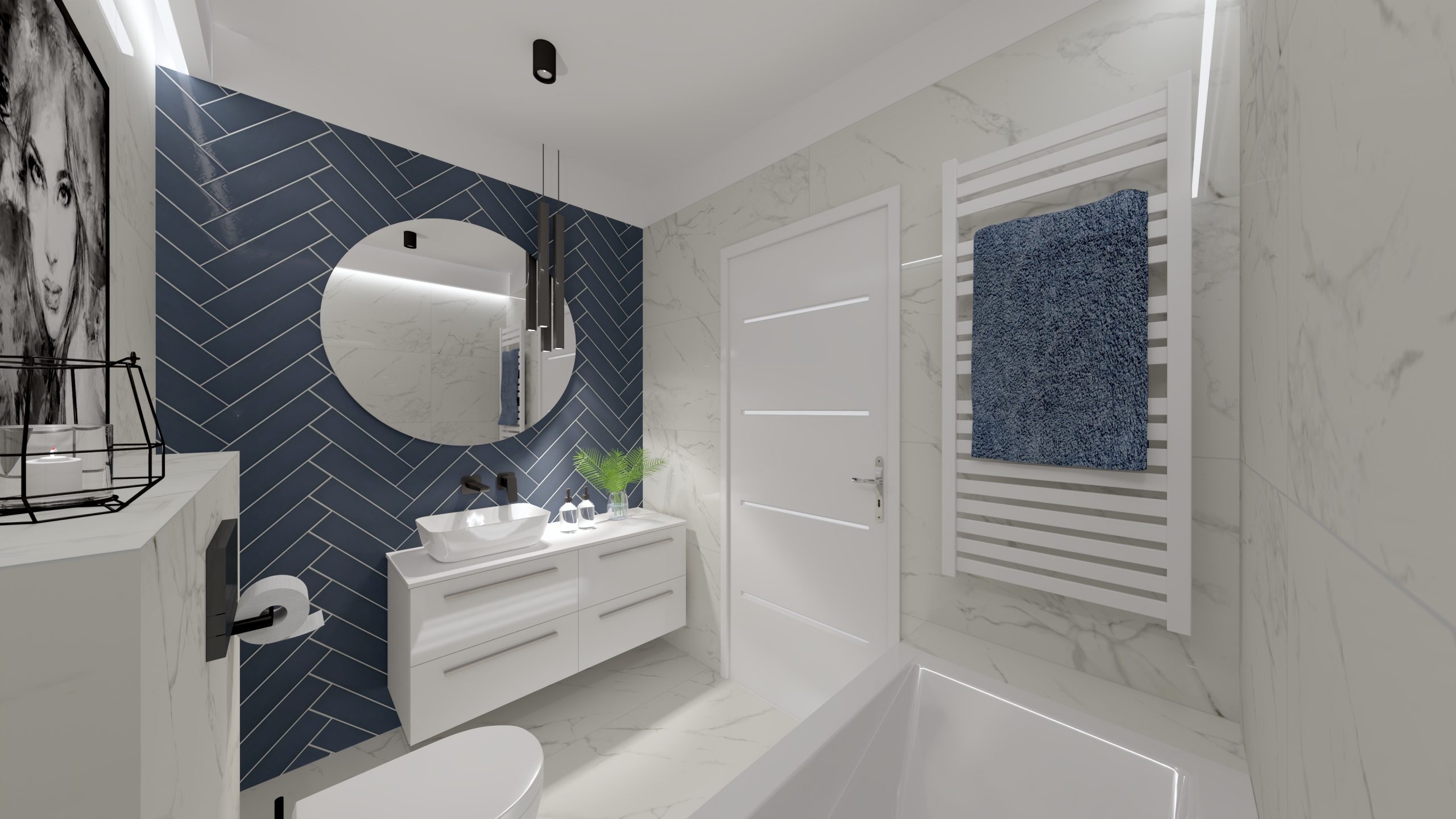 glazura stromboli płytki marmur biały