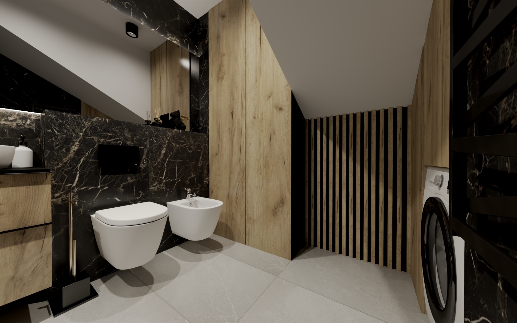 CZARNY MARMUR ZE ZLOTĄ ŻYŁKĄ